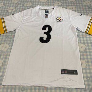 Pittsburgh Steelers White Jersey Wilson No. 3